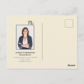 Grappige vastgoedmarketing van verkoper briefkaart (Achterkant)