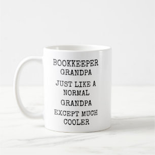 Grappige Veel Koelere Boekhouder Opa Koffiemok