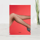 Grappige veertig is de nieuwe F-Bomb Dames Kaart (Achterkant)