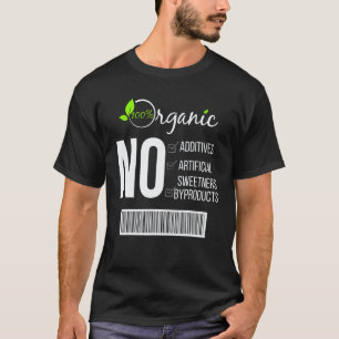 Grappige Vegan T-shirt 100 Organisch Plantenbasont