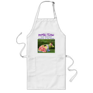 grappige veganapron lang schort