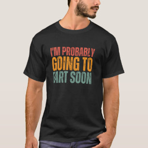 Grappige Veganische Scheetgrap Die Ik Waarschijnli T-shirt