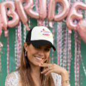 Grappige Vegas Sign Naam en Titel Trucker Pet