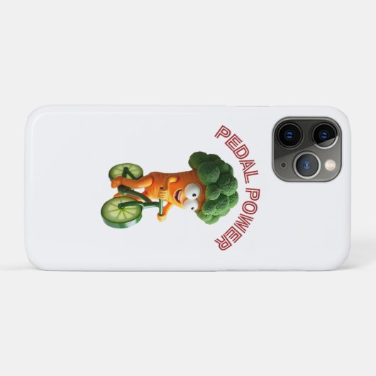 Grappige Veggie Rider Case-Mate iPhone Case (Achterkant (horizontaal))