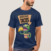 Grappige Venusvliegenval Taco Spaans Shirt (Voorkant)