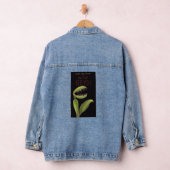 Grappige Venusvliegenvanger met Waarschuwingsberic Denim Jacket (Hangar)