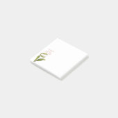 Grappige Venusvliegenvanger met Waarschuwingsberic Post-it® Notes (Schuin)