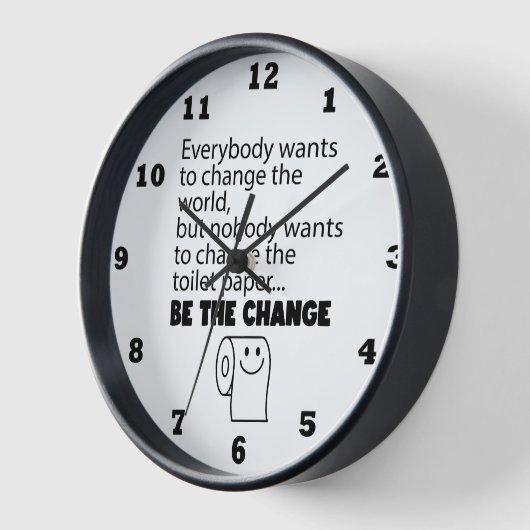 Grappige verandering toilet papier roll badkamer (Hoek)