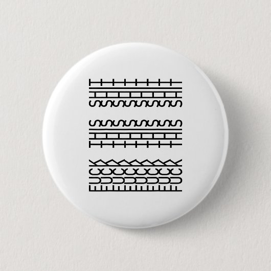 Grappige Verborgen Bericht Witte Olifant Cadeaus V Ronde Button 5,7 Cm (Voorkant)