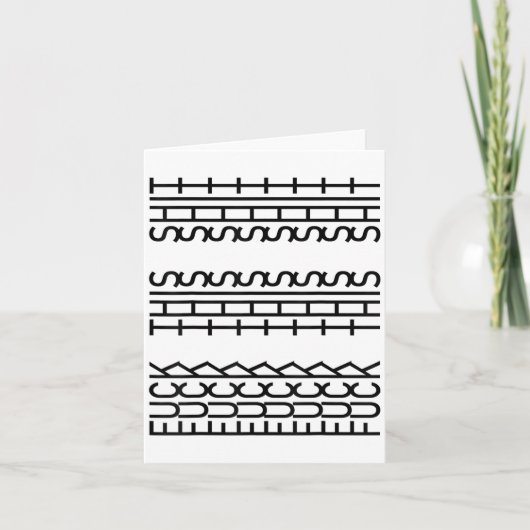 Grappige verborgen boodschap witte olifant geschen kaart (Voorkant)