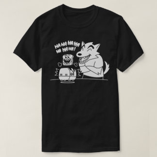 Grappige verbrande toast t-shirt