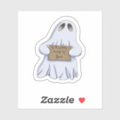Grappige Verdrietige Geest Sticker (Vel)