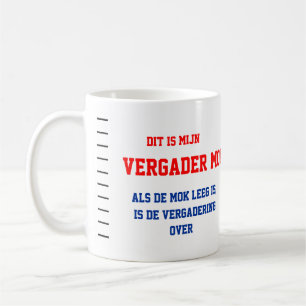 Grappige vergader mok