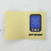 Grappige Vergrijzing Verjaardag Kaart voor Oudere (Binnen)