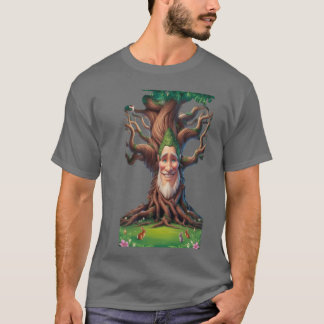Grappige verhalen uit het bos: de pratende boom t-shirt