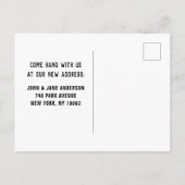 Grappige verhuis aankondiging (Achterkant)