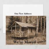 Grappige Verhuisde Nieuwe Adres Ansichtkaarten (Voorkant / Achterkant)