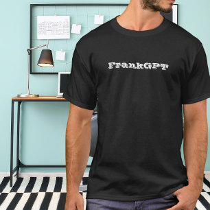 Grappige verjaardag aangepaste naam & GPT-collega T-shirt