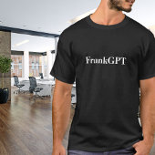 Grappige verjaardag aangepaste naam & GPT-collega T-shirt