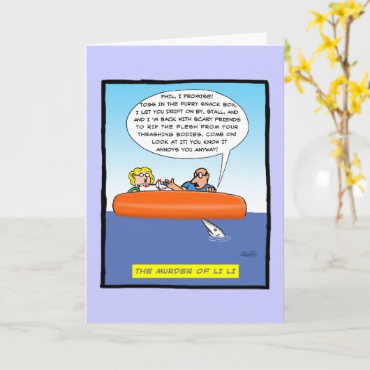 Grappige verjaardag - De moord op Li Kaart (Gele Bloem)