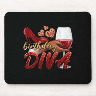 Grappige Verjaardag Diva Happy Birthday Hakken Sch Muismat