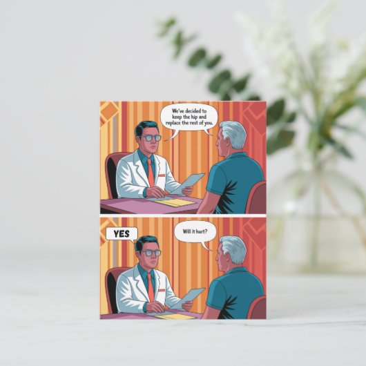 Grappige Verjaardag Gelukkige Verjaardag Oude Leef Briefkaart (Staand voorkant)