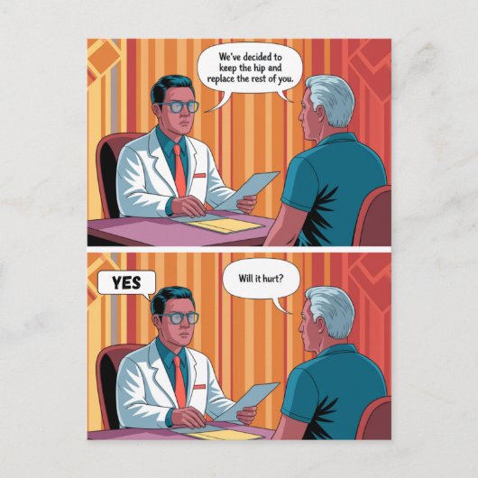 Grappige Verjaardag Gelukkige Verjaardag Oude Leef Briefkaart (Voorkant)