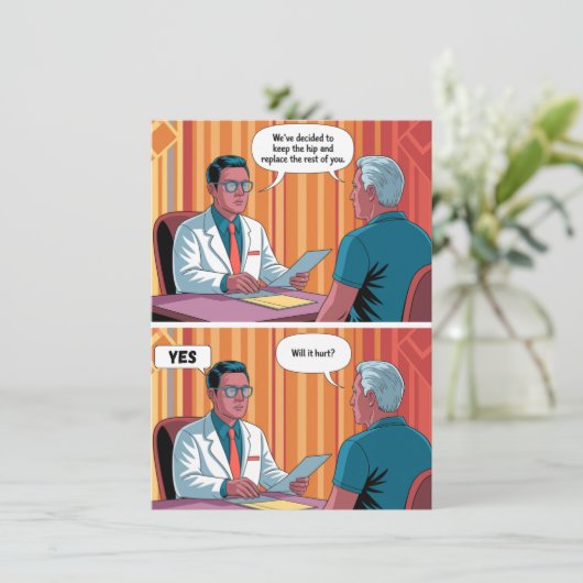 Grappige Verjaardag Gelukkige Verjaardag Oude Leef Kaart (Staand voorkant)