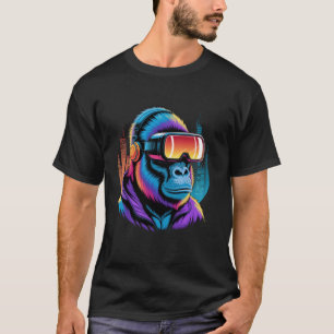 Grappige Verjaardag Gorilla Jongens Gorilla Verjaa T-shirt