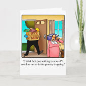 Grappige verjaardag humor kaart voor hen (Voorkant)