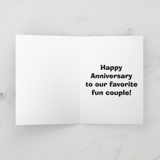 Grappige verjaardag humor kaart voor hen (Binnen)