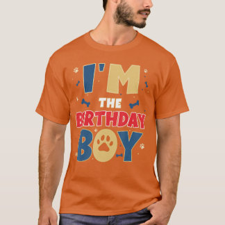 Grappige Verjaardag Jongen Familie Overeenkomstige T-shirt