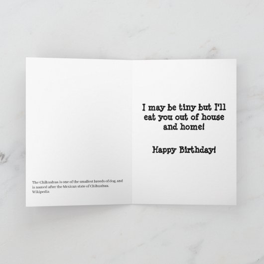 grappige verjaardag kaart (Binnen)