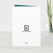 Grappige Verjaardag Kaart met Schattigee Basset Ho (Achterkant)