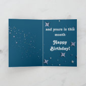 Grappige Verjaardag Kaart met Schattigee Basset Ho (Binnen)