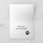 Grappige verjaardag Kaart van de hond (Binnen)