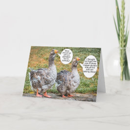 Grappige verjaardag Kaart van grootouders naar kle
