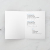 Grappige verjaardag Kaart voor broeder (Binnen)