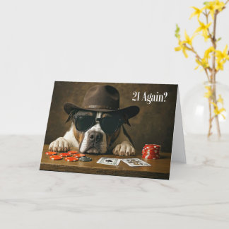 Grappige verjaardag Kaart voor hem gokken Kaarten