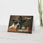 Grappige verjaardag Kaart voor hem gokken Kaarten (Voorkant)