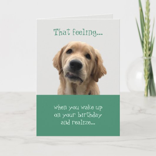 Grappige verjaardag Kaart voor iedereen (Voorkant)