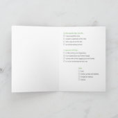 Grappige verjaardag Kaart voor mama (Binnen)