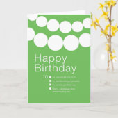 Grappige verjaardag Kaart voor mama (Gele Bloem)