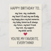 Grappige verjaardag Kaart voor mannen man vriendje (Voorkant)