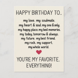 Grappige verjaardag Kaart voor mannen man vriendje