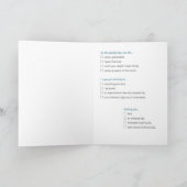 Grappige verjaardag Kaart voor papa (Binnen)