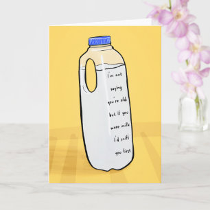 Grappige Verjaardag Kaart voor Vrienden - snuif je