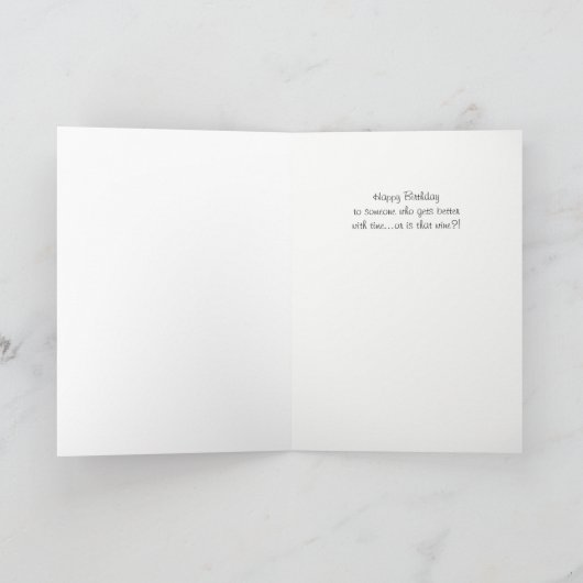 Grappige Verjaardag Kaart voor vrouwen Resting Win (Binnen)