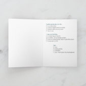 Grappige verjaardag Kaart voor zoon (Binnen)