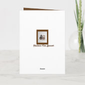 Grappige Verjaardag Kaart w / Schattige Zoeken Bas (Achterkant)